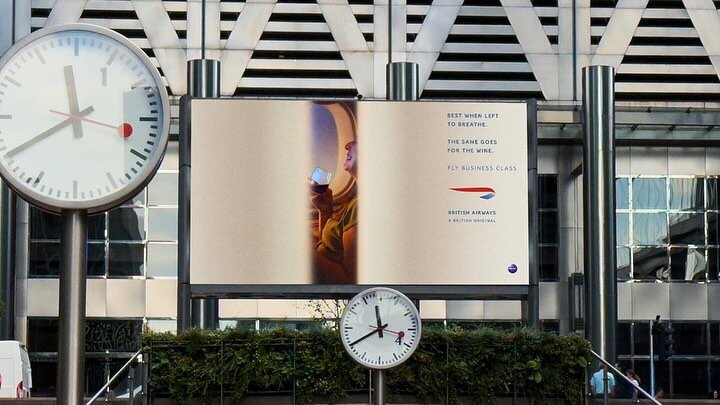 New Outdoor x @british_airways Doors x A British Original .A series of images that captures the moments of pause Club World cabins can offer featuring BA colleagues